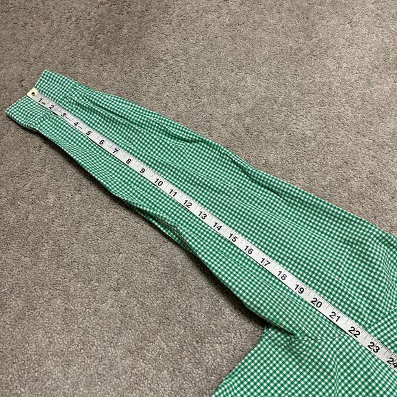 Polo Ralph Lauren Green/White Plaid Button Up Medium - Picture 7 of 7